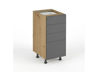 Küchenschubladenschrank Unterschrank Schubladenkommode Auszugsschrank