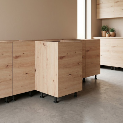 Basis-Unterschrank Küchenschrank Unterschrankmodul Modulschrank Ablage
