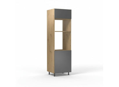 Gerätehochschrank für Ofen und Mikrowelle Einbauschrank für Küchengeräte
