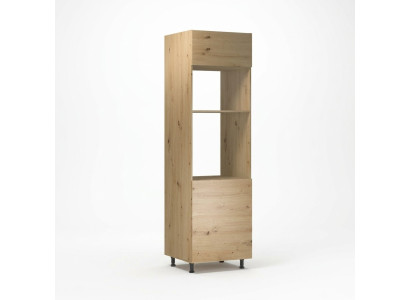 Küchenhochschrank für Backofen und Mikrowelle Einbauschrank Küchenschrank