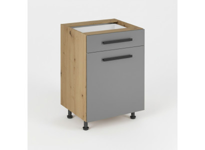 Küchenunterschrank Unterschrank mit Schublade Innenböden Küchenschrank