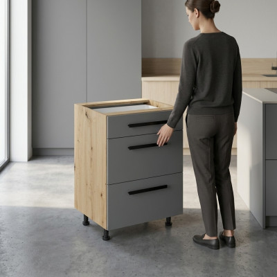 Küchenschubladenschrank Auszugsschrank Holzschubladenschrank Kommode