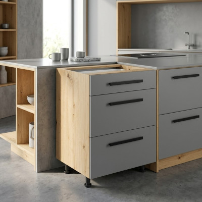 Küchenschubladenschrank Auszugsschrank Holzschubladenschrank Kommode