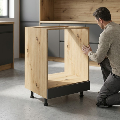 Küchenunterschrank Geräteunterschrank mit Auszug Multifunktionaler Küche