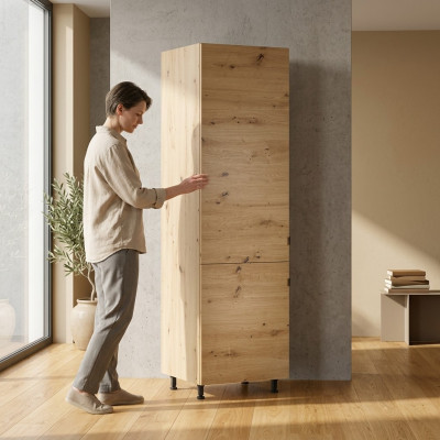 Kühlschrankumbauschrank Einbauschrank für Kühlschrank Nischenschrank Hoch