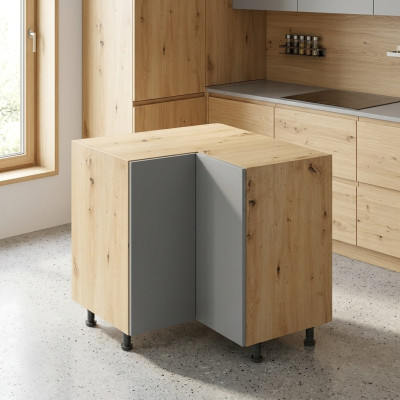 Eck-Küchenunterschrank Unterschrank Winkelschrank Eckunterschrank Küche