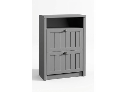 Schuhklappenschrank Schuhschrank Schuhkippschrank Doppelfach Schuhmöbel
