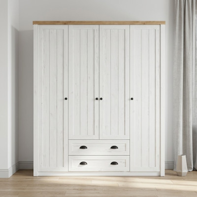 Garderobenschrank Kleiderschrank Stoffschrank Schubladen Kleiderstange
