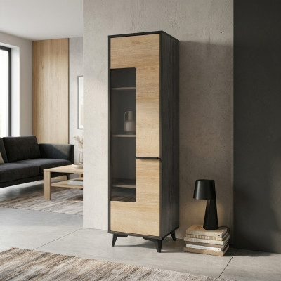 Anrichte Vitrinenschrank Glasvitrine Buffetschrank Regalschrank Vitrine