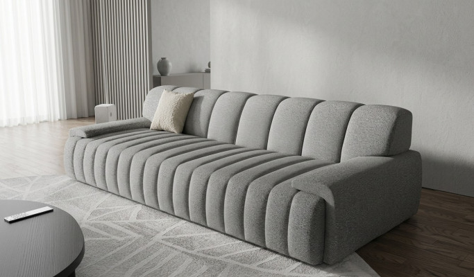 Sofa in modernem, stilvollem Design Komfort bis ins Detail