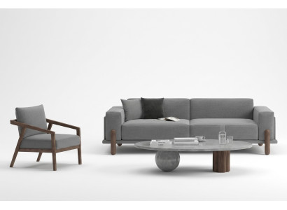 Sofa mit Sessel    Komfort, der immer in greifbarer Nähe ist