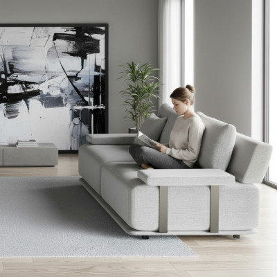 Sofa 3 Sitzer für das Wohnzimmer  Ästhetik mit Liebe zum Detail