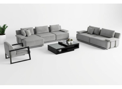 Sofa-Set für das Wohnzimmer  Prägnantes Design, maximale Gemütlichkeit