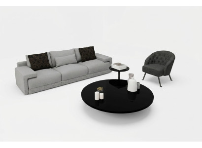 Sofa mit Sessel in einem stilvollen Design Komfort, der stilvoll aussieht