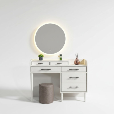 Schminktisch modern Holz Schlafzimmer Kosmetiktisch mit Spiegel