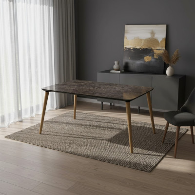 Couchtisch aus Holz in Braun modern elegant