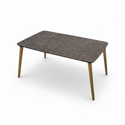 Couchtisch aus Holz in Braun modern elegant