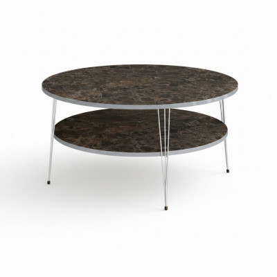 Couchtisch aus Holz in Braun im eleganten Design