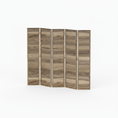 Brauner Raumteiler aus MDF modern und stilvoll