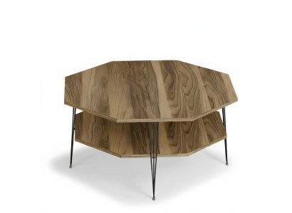 Moderner Couchtisch aus Holz in Braun