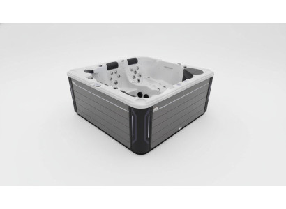 Outdoor-Spa Whirlpool Massagebad Hot Tub Hydromassagewanne 220x220 cm