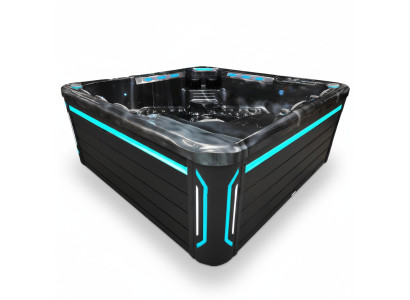 Outdoor-Spa Hot Tub Whirlpool Thermalwanne Whirlwanne Relaxpool 220x220cm