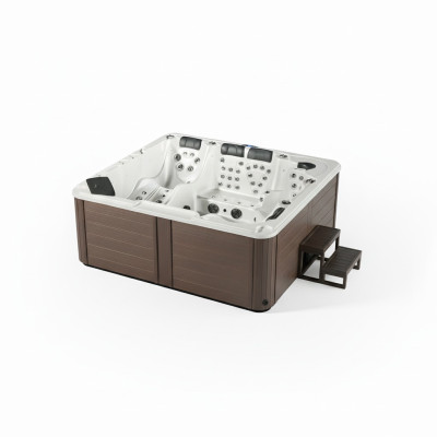 Whirlpool Blubberbad Hydromassagewanne Spa-Bad Whirlwanne 200x200cm