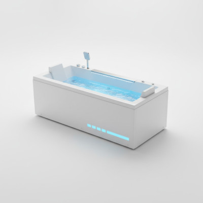 Whirlpool Blubberbad Hydromassagewanne Badewanne  Whirlwanne 190x90 cm