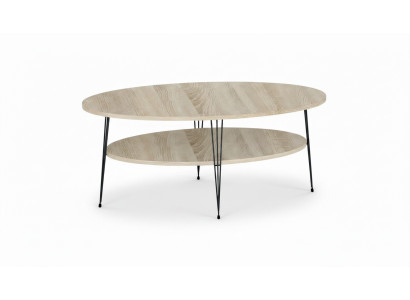 Eleganter brauner Couchtisch aus Holz mit modernem Design
