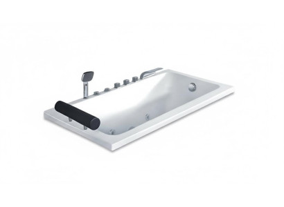 Whirlpool Badewanne Relaxpool Massagebadewanne Sprudelbad 170x80 cm