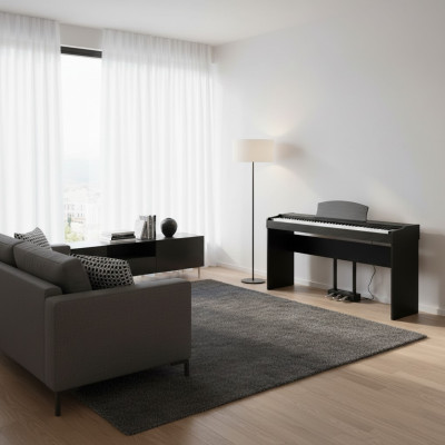Elegantes Digitalpiano mit kraftvollem Klang und modernen Funktionen