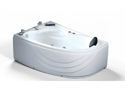 Spa-Bad Whirlwanne Whirlpool Sprudelbad Blubberbad Hydromassagewanne 150x100 cm