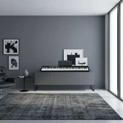 Tragbares 88-Tasten-E-Piano: Bluetooth, Verbindung zu Apps und Mikrofoneingang