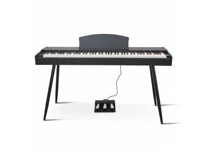 Digitalpiano Braunes Piano Stage Klavier Hochglanz Heimklavier