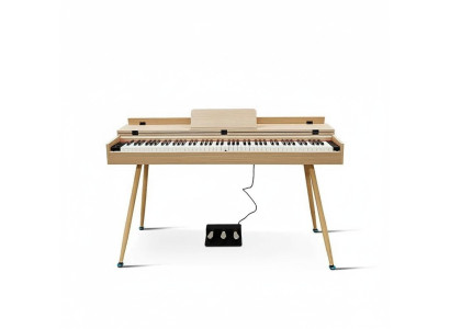 Hellbraunes Piano Digitalpiano Stage Klavier Hochglanz Heimklavier
