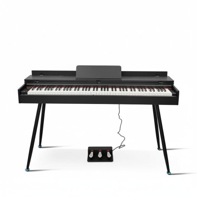 Schwarzes Piano Digitalpiano Stage Klavier Hochglanz Heimklavier