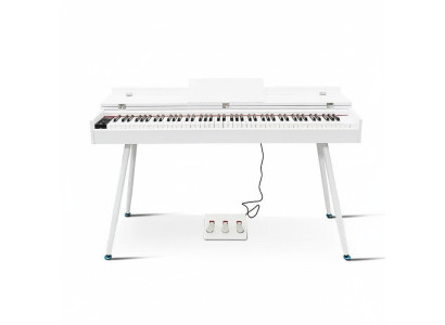 Piano Digitalpiano Stage Klavier Hochglanz Weißes Heimklavier
