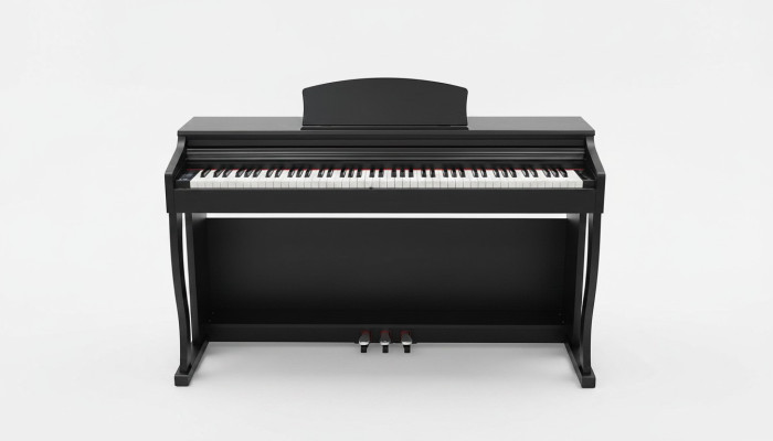 Schwarz Piano Digitalpiano Stage Klavier Hochglanz Heimklavier