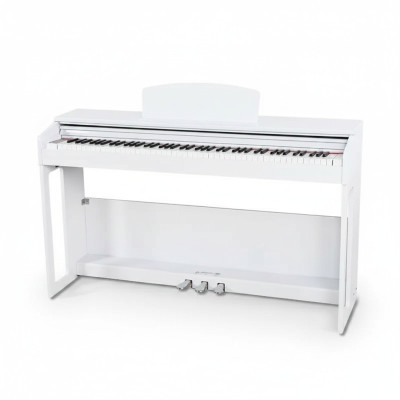 Digitales Klavier Piano Heimklavier Digital Keyboard 138cm Weiß