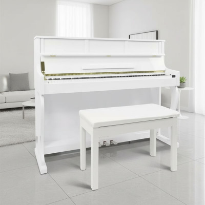 Dieses weiße Digitalpiano bietet grenzenlose Kreativität und Stil