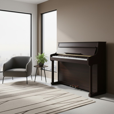 Exquisites digitales Klavier in Schwarz für ein meisterhaftes Erlebnis