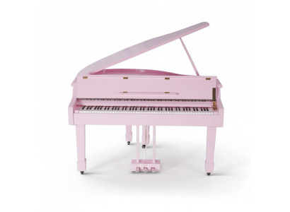 Rosa Flügel Klavier Digitalpiano Flügelklavier Hochglanz Piano