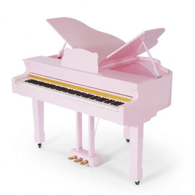 Pinkes Klavier Digitalpiano Flügelklavier Hochglanz Piano Klaviere