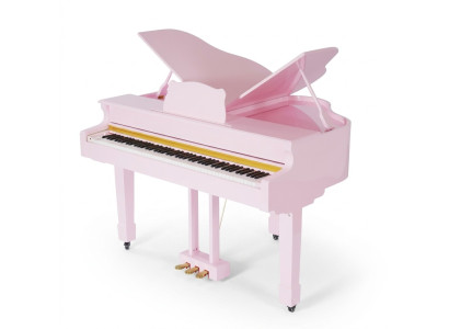 Pinkes Klavier Digitalpiano Flügelklavier Hochglanz Piano Klaviere