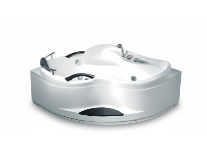 Whirlwanne Whirlpool Blubberbad Hydromassagewanne Spa-Bad 150x150 cm
