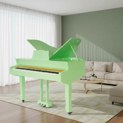 Klavier Digitalpiano Flügelklavier Hochglanz Grünes Piano Klaviere