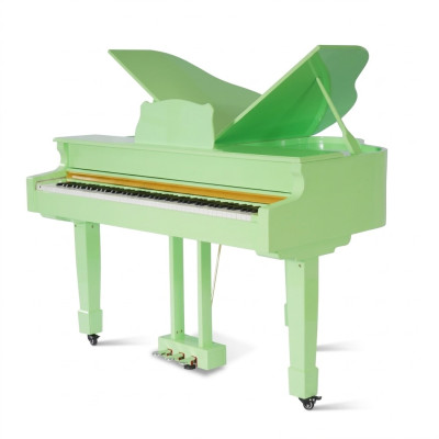 Klavier Digitalpiano Flügelklavier Hochglanz Grünes Piano Klaviere