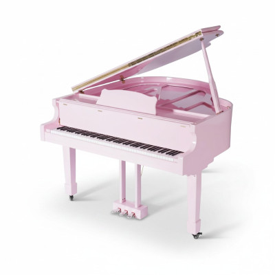 Digitalpiano Flügelklavier Klavier Hochglanz Rosa Piano Klaviere