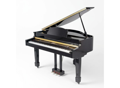 Digitalpiano Flügelklavier Klavier Hochglanz Schwarz Piano