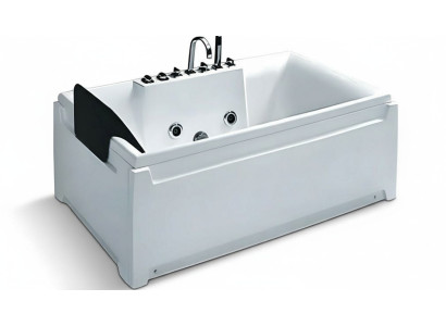 Hydromassagewanne Whirlwanne Whirlpool Blubberbad Spa-Bad Sprudelbad 190x90 cm